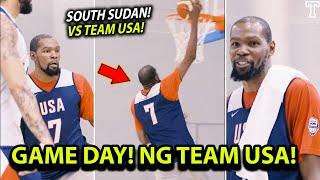 Game day na South Sudan kontra USA  Kevin Durant sumalang na sa scrimmages sa london