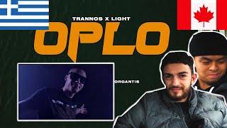 CANADIANS REACT TO GREEK RAP - TRANNOS x LIGHT - OPLO Official Music Video 