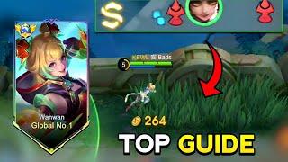 GLOBAL WANWAN PRO TUTORIAL  BEST GOLD LANE STRATEGY ROTATION