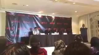 Narcos Cast at Netflix Latin American Press Conference 4