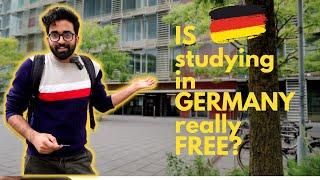 Is STUDYING really FREE in GERMANY?  @HaseebAli