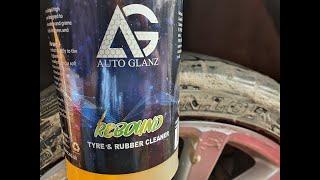 AutoGlanz Rebound how to clean your tyres for detailers and beginners