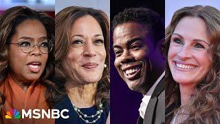 Winfrey hosts emotional star-studded virtual rally for Harris  Full event