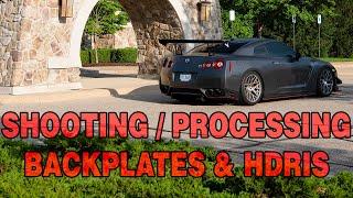 Backplate & HDRI Capturing and Processing Guide