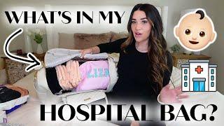 WHAT I PACKED IN MY HOSPITAL BAG FOR BABY #3  LABOR & DELIVERY  Liza Adele