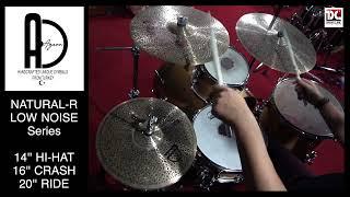 Agean Cymbals Natural R serie - Low Volume Set