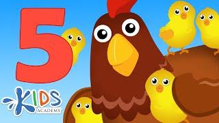 Count 1 to 5 For Kids  Numbers 1-5 for Kindergarten  Math for Preschool  Kids Academy