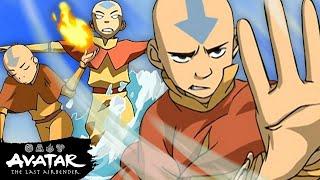 Every Time Aang Ever Bends in Book 1 - Water   Avatar The Last Airbender