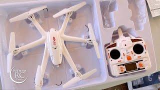 MJX X600 QuadCopter 6-axis Gyro - Unboxing and 1st Test