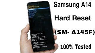 Samsung A14 A145F PIN Password Pattern Unlock 100% Tested New Method  Easy Solution