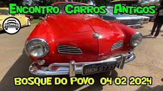 Encontro Carros Antigos Bosque do Povo São Caetano SP - Carros incríveis e antigos à venda.