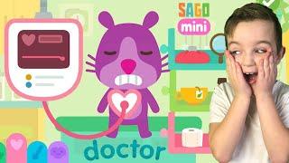 Sago Mini  What do doctors do?  Gameplay with Ima