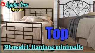 Top 30 ModeL Ranjang Besi Minimalis modern