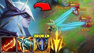 ASHE BUT I ATTACK SO FAST MY ARROWS LOOK LIKE A LASER NEW ATTACK SPEED BUILD