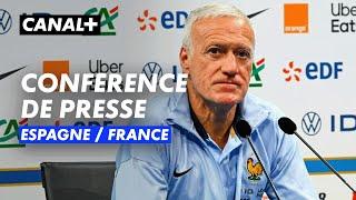 La conférence de presse de Didier Deschamps après Espagne  France