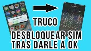 ▷ TRUCO para DESBLOQUEAR la TARJETA SIM tras DAR al OK EN iOS  iRuben