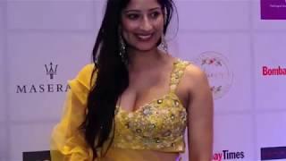 Heroine Niharica  Raizada Gorgeous Look in Yellow Dress on Ram Walk