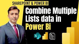 Combine SharePoint Lists Data Using Power BI