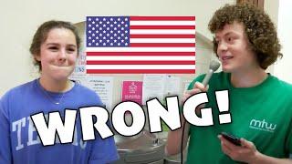 Asking High School Students BASIC United States History Questions
