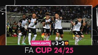 TERENGGANU FC 3 - 2 SELANGOR FC  FA CUP SF-1 MATCH HIGHLIGHTS