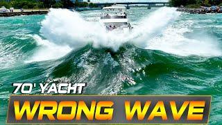 HOUSTON WE HAVE A PROBLEM MAYDAY MAYDAY ANGRY WAVES AT HAULOVER  BOAT ZONE