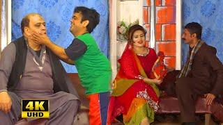 Vicky Kodu and Saira Mehar  Farhan Mughal  Rangeela  New 4K Stage Drama 2021  Comedy Clip 2021