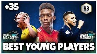 SM21 BEST YOUNG PLAYERS and FUTURE RATINGS  Potentials of Young Talents ¦ Soccer Manager 21