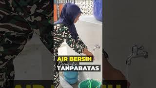 AIR BERSIH MENGALIR TANPA BATAS  #kostrad #tniadmengabdidanmembangunbersamarakyat #kostradpeduli