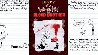 Diary Of A Wimpy Kid Blood Brother