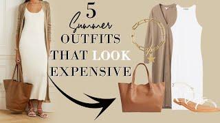 5  SUMMER outfits that look EXPENSIVE on a BUDGET  Classy Fashion over 40