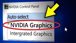 How to Set NVIDIA as Default Graphics Card on Windows 10 Boost GPU