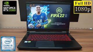 FIFA 22 PC Gameplay i5 9300H & RTX 2060