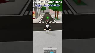 Jujutsu Shenanigans Gojo Combo #roblox #jujutsushenanigans #jujutsukaisen #jjk #gojo