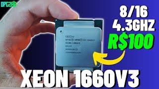 O MATADOR DE XEON 2667V4? COMPARATIVO DO 1660V3 COM OVERCLOCK 4.3GHZ E XMP 3200MHZ...