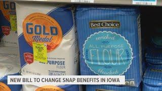 SNAP benefits could change under proposed Iowa House bill