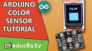 Arduino Color Sensor Tutorial  TCS230 with Arduino Uno and ST7735 color TFT display.