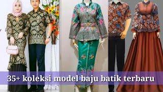 koleksi model baju batik terbaru