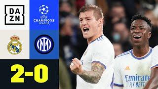 Gruppensieg geht an die Königlichen Real Madrid - Inter Mailand 20  UEFA Champions League  DAZN