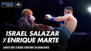 Israel Salazar vs Enrique Marte  FULL FIGHT HIGHLIGHTS  LIGHTS OUT XTREME CHAMPIONSHIP 19