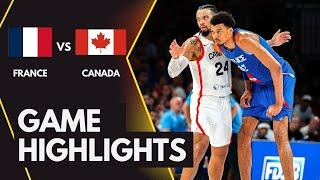 Canada vs France Quarterfinals Highlights Paris 2024 OLYMPICS #paris2024 #olympics #basketball