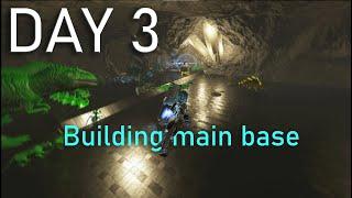 Building Our New Base In OP Base Spot  INX 2MAN - ARK PVP