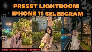 PRESET LIGHTROOM SELEBGRAM IPHONE 11  Free xmp preset