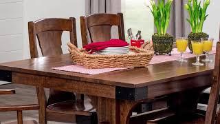 Plank Top Option For Your Simply Amish Furniture