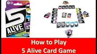 5 Alive Card Game