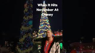 When does Christmas start? #disney #christmas #disneyworld #fyp #november #holiday #funny #reels