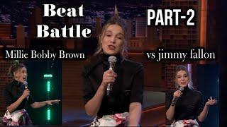 Beat Battle with Millie Bobby Brown  Millie Bobby Brown Singing  Part-2