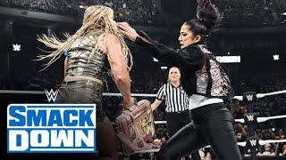 Bayley returns in Berlin to chase off Tiffany Stratton SmackDown highlights Aug. 30 2024