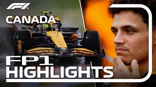 FP1 Highlights  2024 Canadian Grand Prix