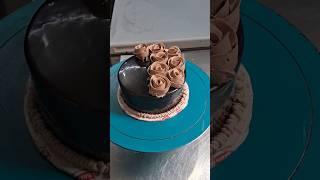 Chocolate  Rose  Cake   #shorts #cake #ytshorts