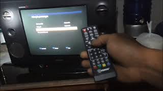 Cara Setting Instal  Set Top Box Venus Cabe Rawit  Digital antena Tv